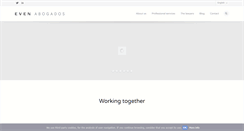 Desktop Screenshot of evenabogados.com